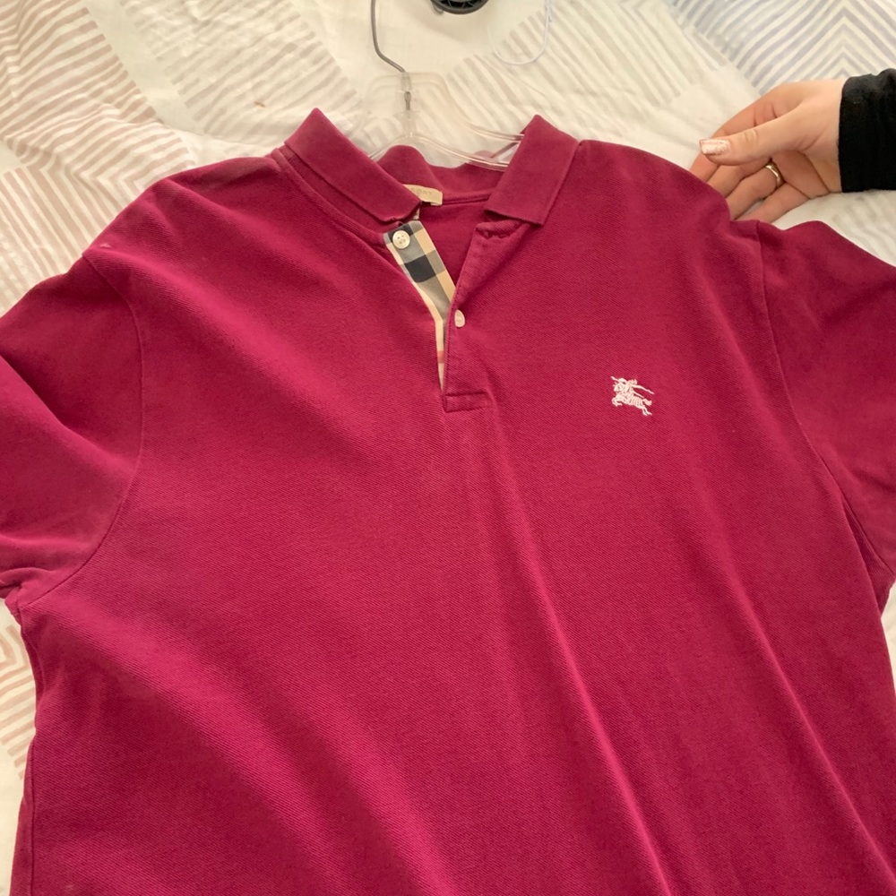 Burberry polo.